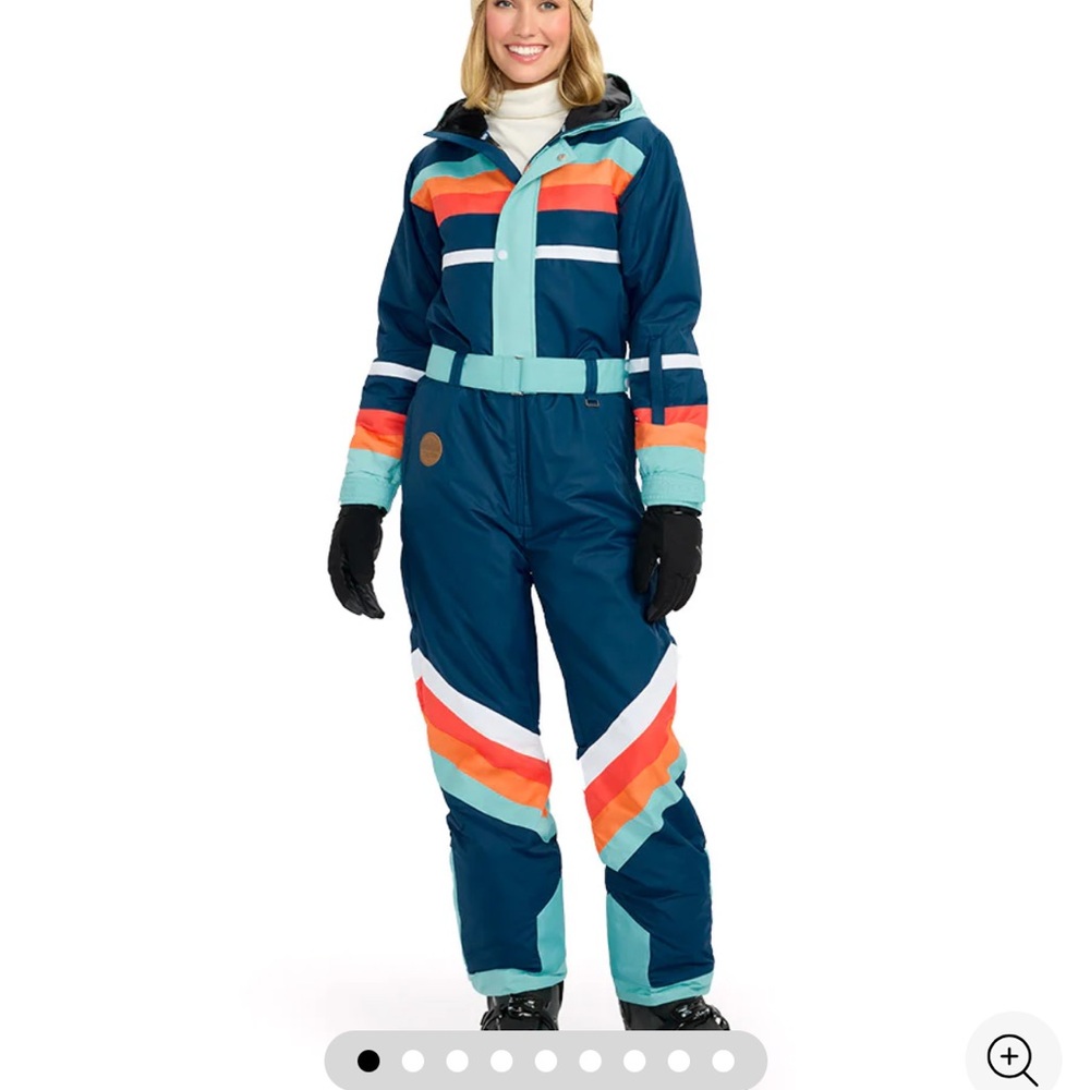 Tipsey Elf retro Ski snowsuit - beautiful and NEVER worn!